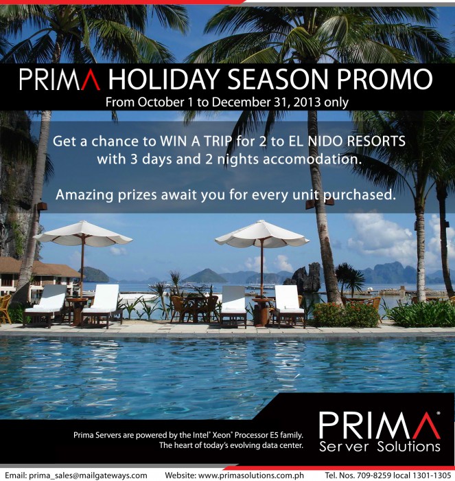 PRIMA Holiday Season 2013 Promo